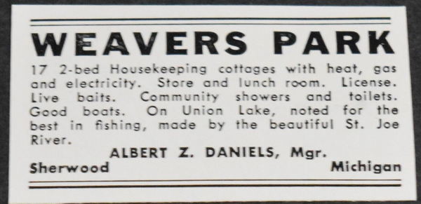 Weavers Park - Print Ad (newer photo)